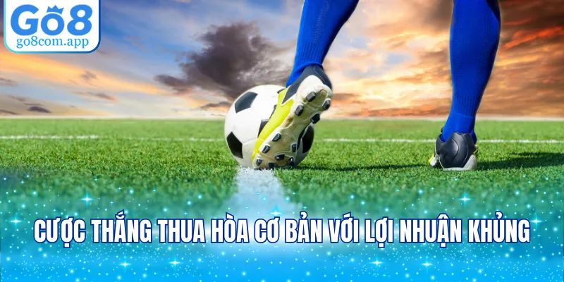 Cược thắng thua hòa cơ bản với lợi nhuận khủng