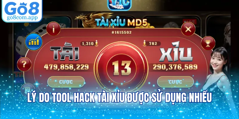 Lý do tool hack tài xỉu được sử dụng nhiều