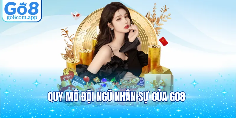 Quy mô đội ngũ nhân sự của Go8